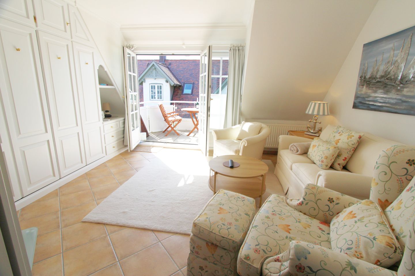 Süder Wung 1 e Wenningstedt - Wohnzimmer