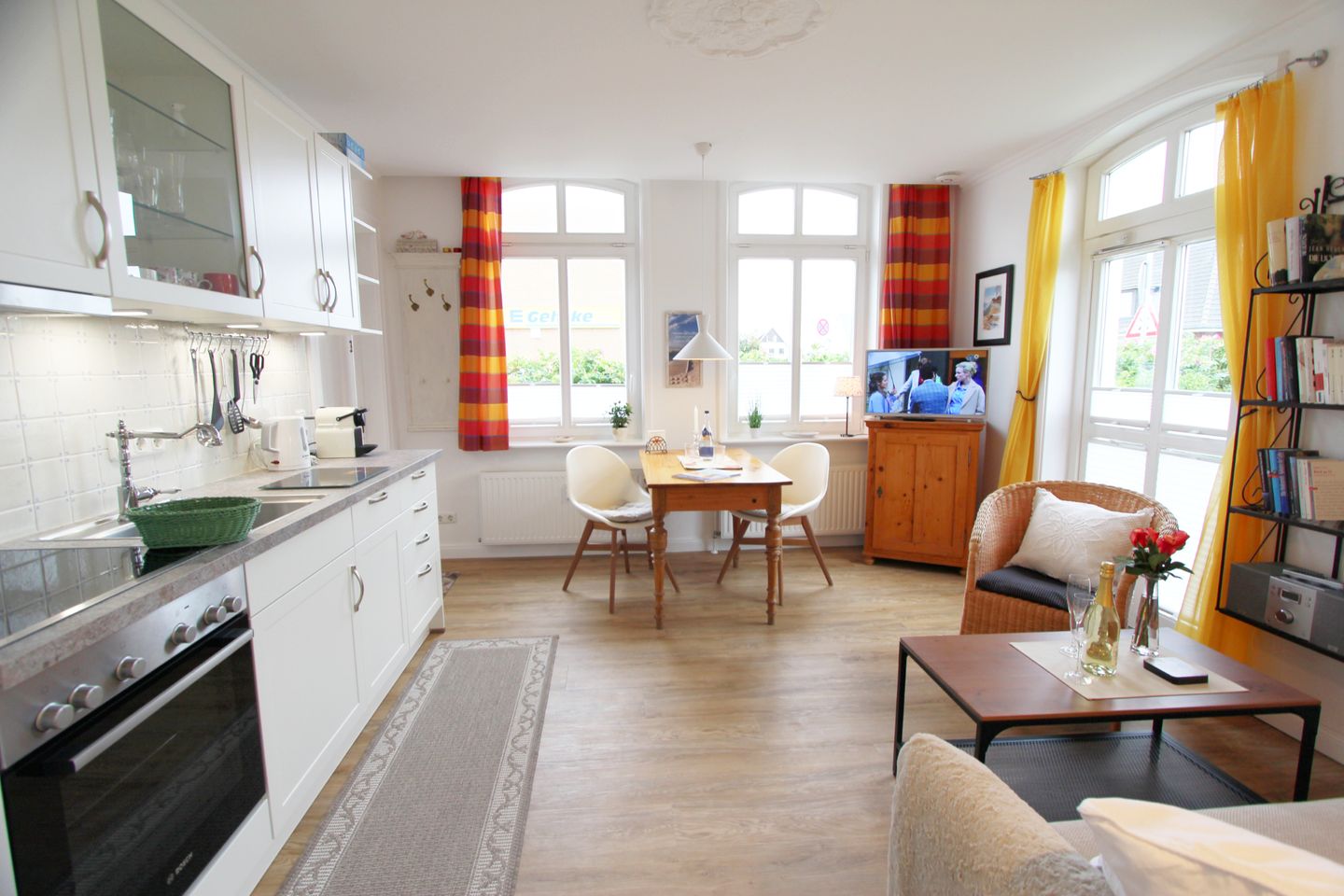  Sölring Hüs - Westerstr. 22, App. 2 Wenningstedt - Wohnzimmer