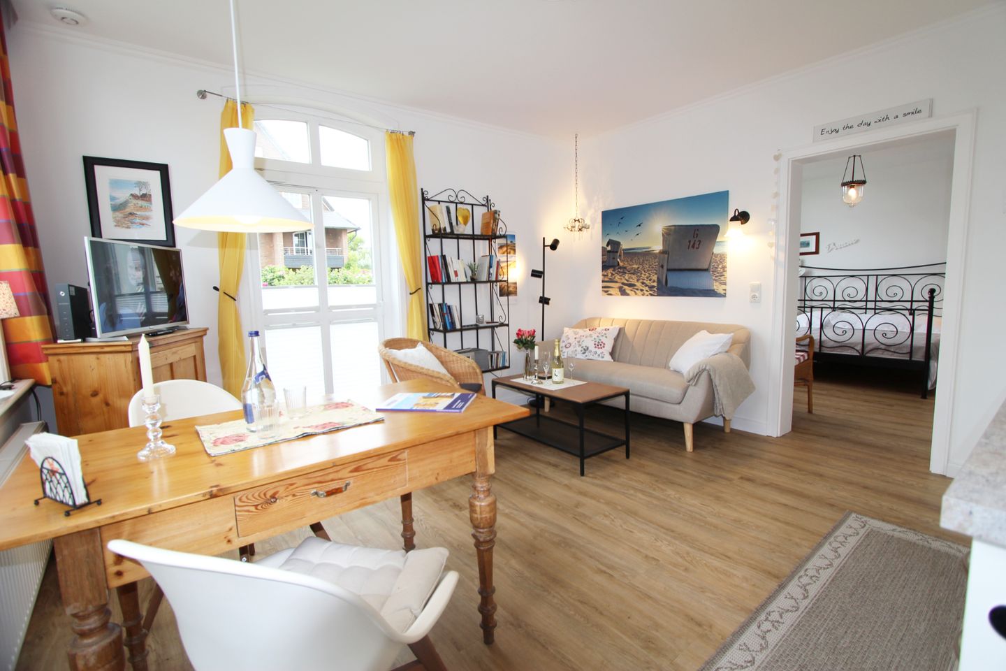  Sölring Hüs - Westerstr. 22, App. 2 Wenningstedt - Wohnzimmer