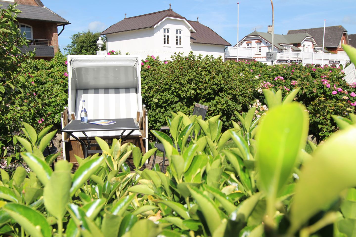  Sölring Hüs - Westerstr. 22, App. 2 Wenningstedt - Garten