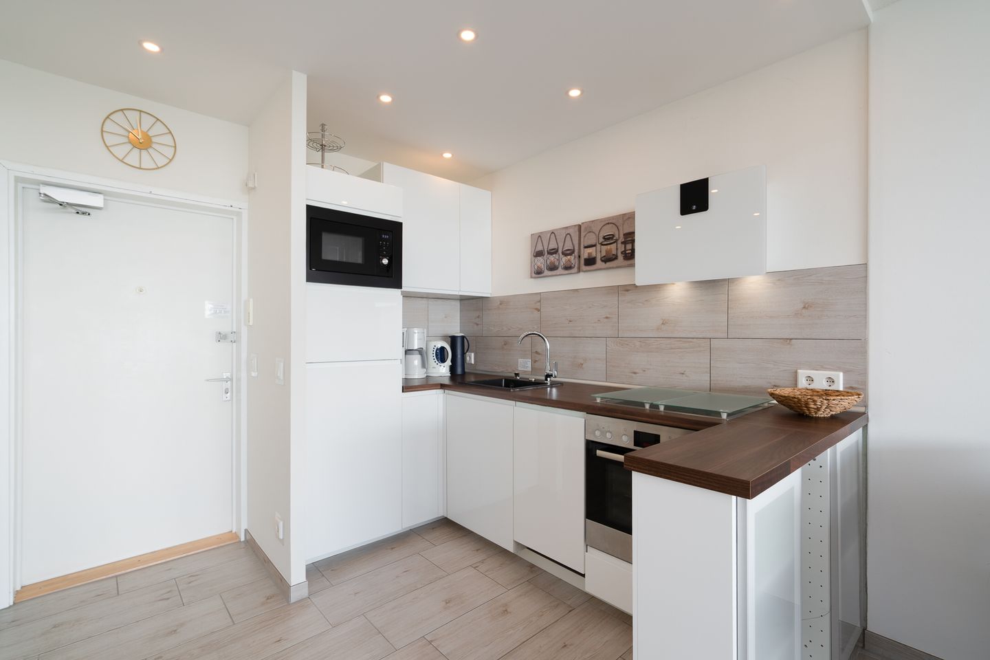 Panoramic Studio Sunrise – Zur Begrüßung ein traumhafter Meerblick Sierksdorf - Küche / Küchenzeile