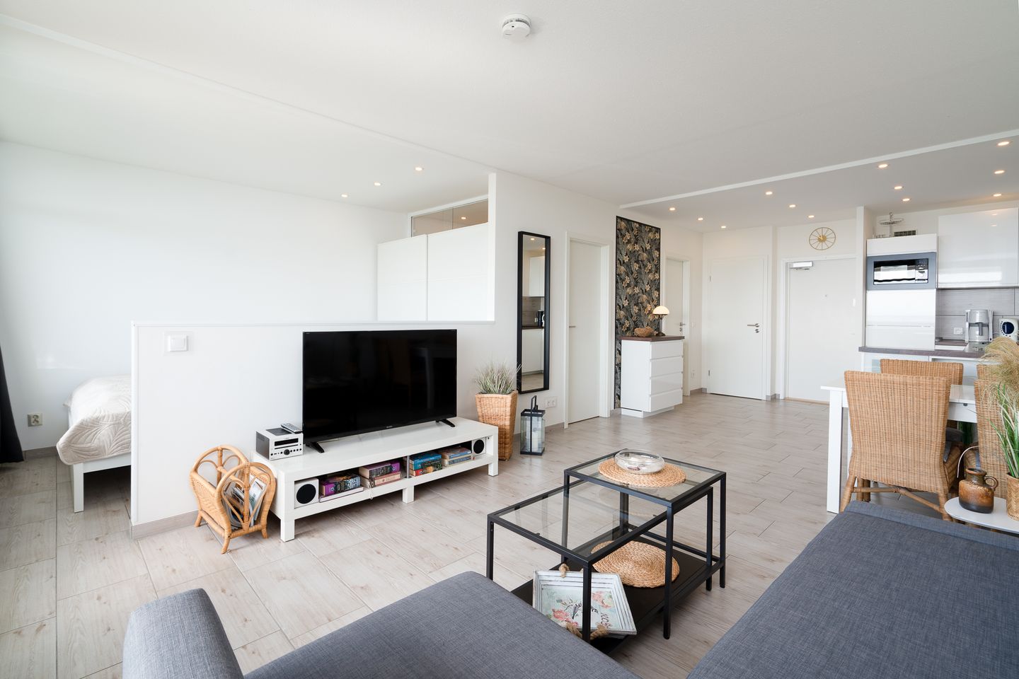 Panoramic Studio Sunrise – Zur Begrüßung ein traumhafter Meerblick Sierksdorf - Wohnzimmer