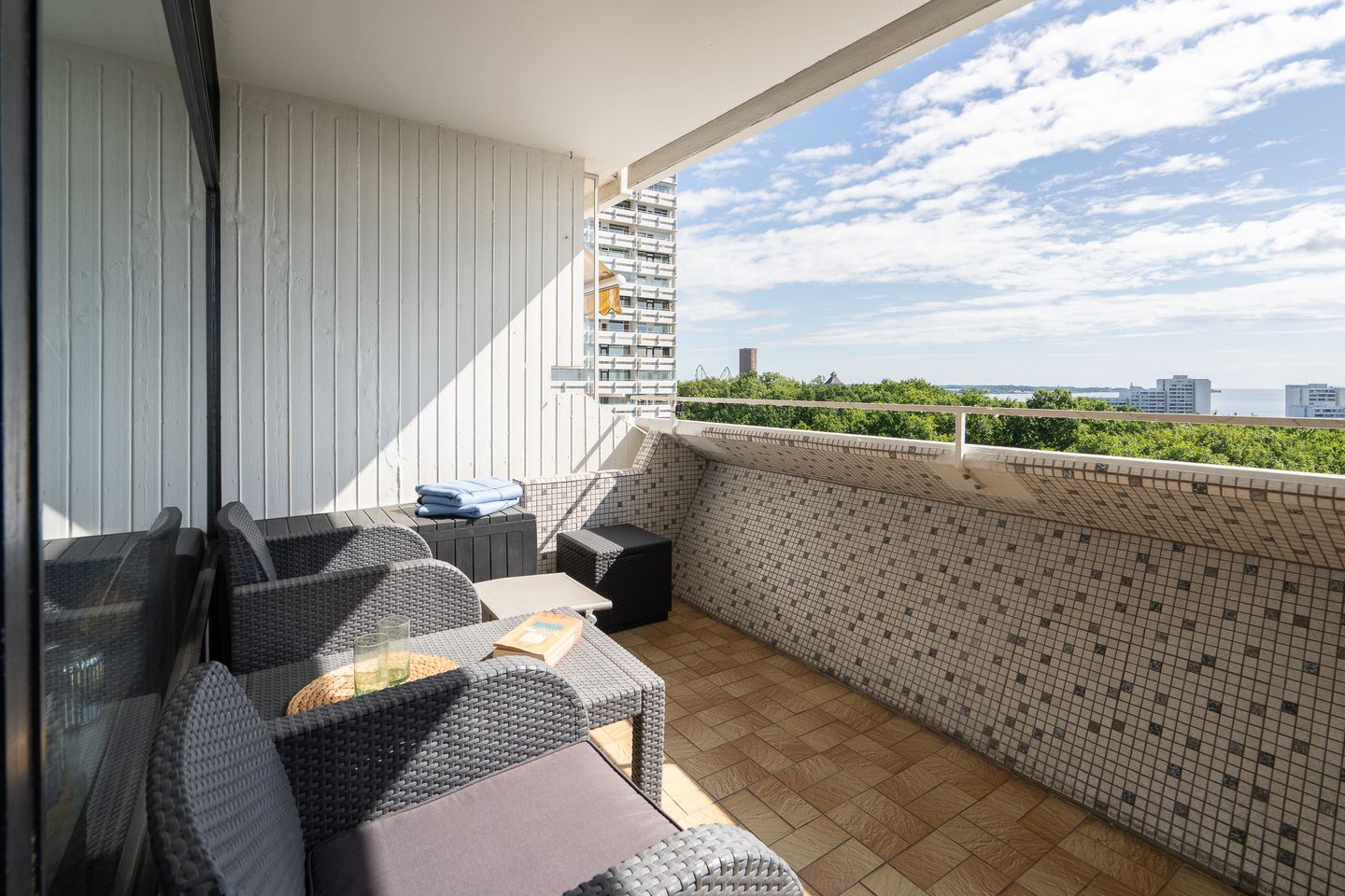 Panoramic Studio Sunrise – Zur Begrüßung ein traumhafter Meerblick Sierksdorf - Balkon