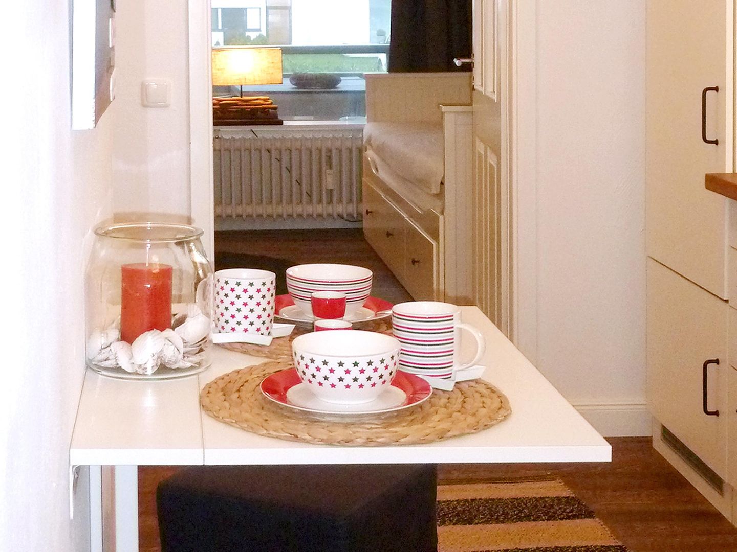 Kaiserhof Apartment 101, Typ B  - Küche / Küchenzeile