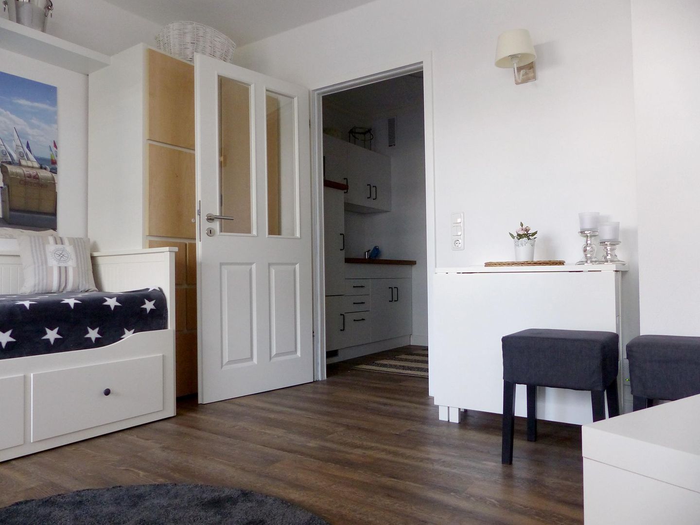 Kaiserhof Apartment 101, Typ B  - Wohnzimmer