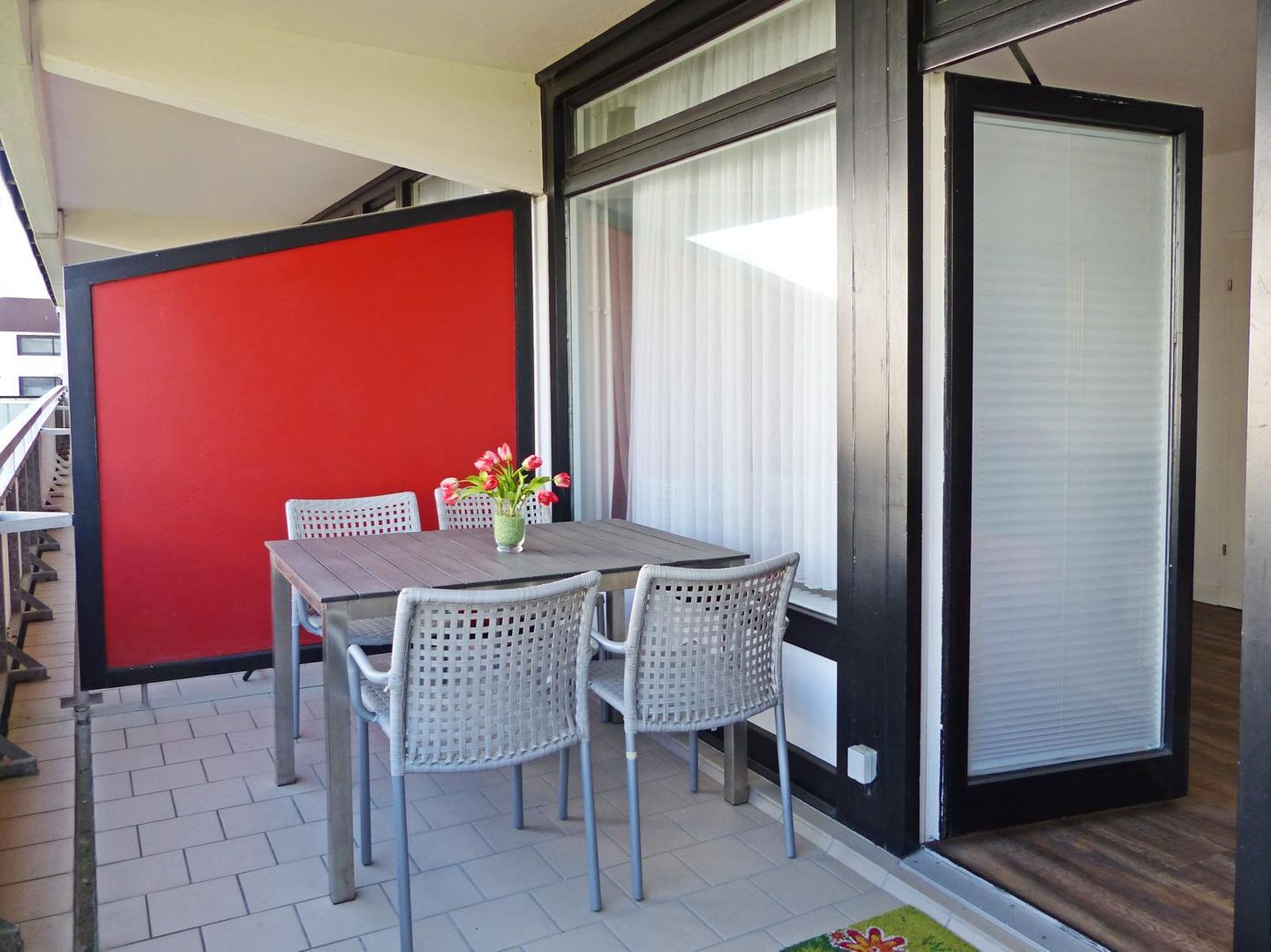 Kaiserhof Apartment 101, Typ B  - Balkon