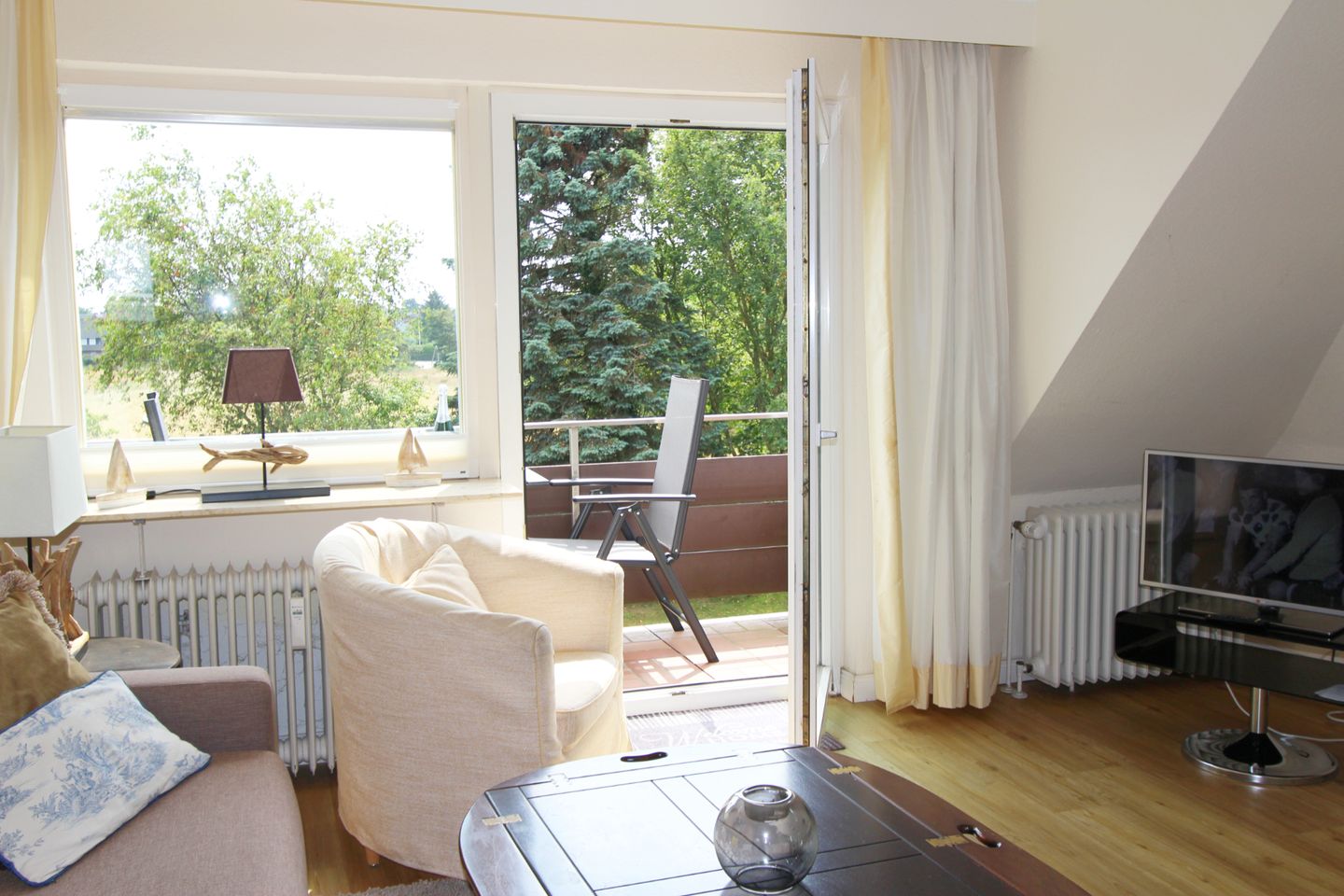  Denghoog- Osetal 10, App. 5 Wenningstedt - Wohnzimmer