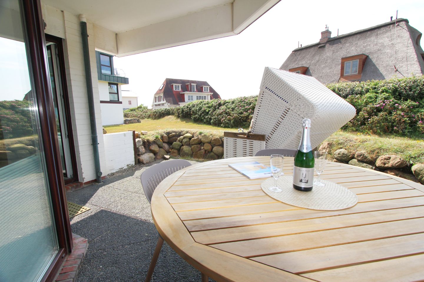  Schloss am Meer - Dünenstr. 27, App. 20 Wenningstedt - Terrasse