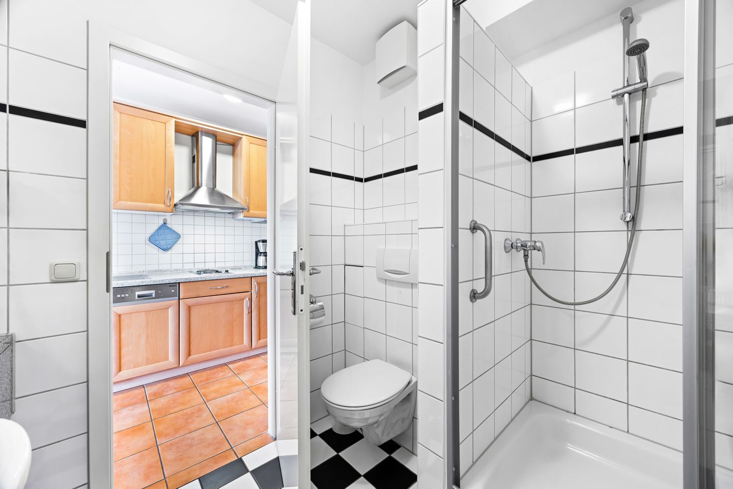 Meeresblick Meeresblick 308 Kühlungsborn - Badezimmer mit Dusche