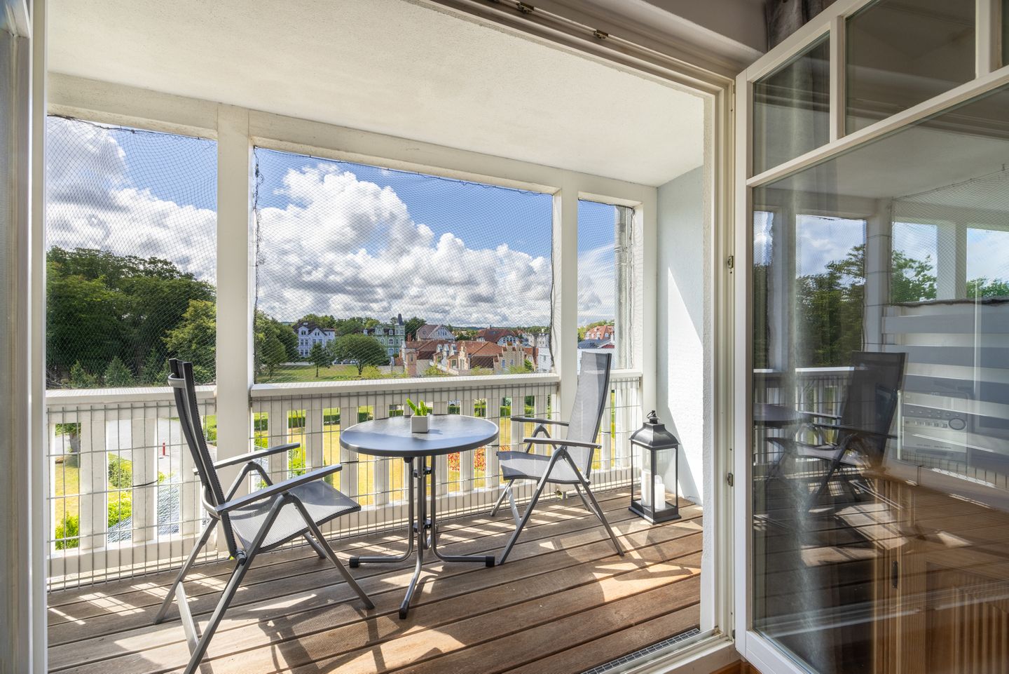 Meeresblick Meeresblick 308 Kühlungsborn - Balkon mit Gartenmöbeln