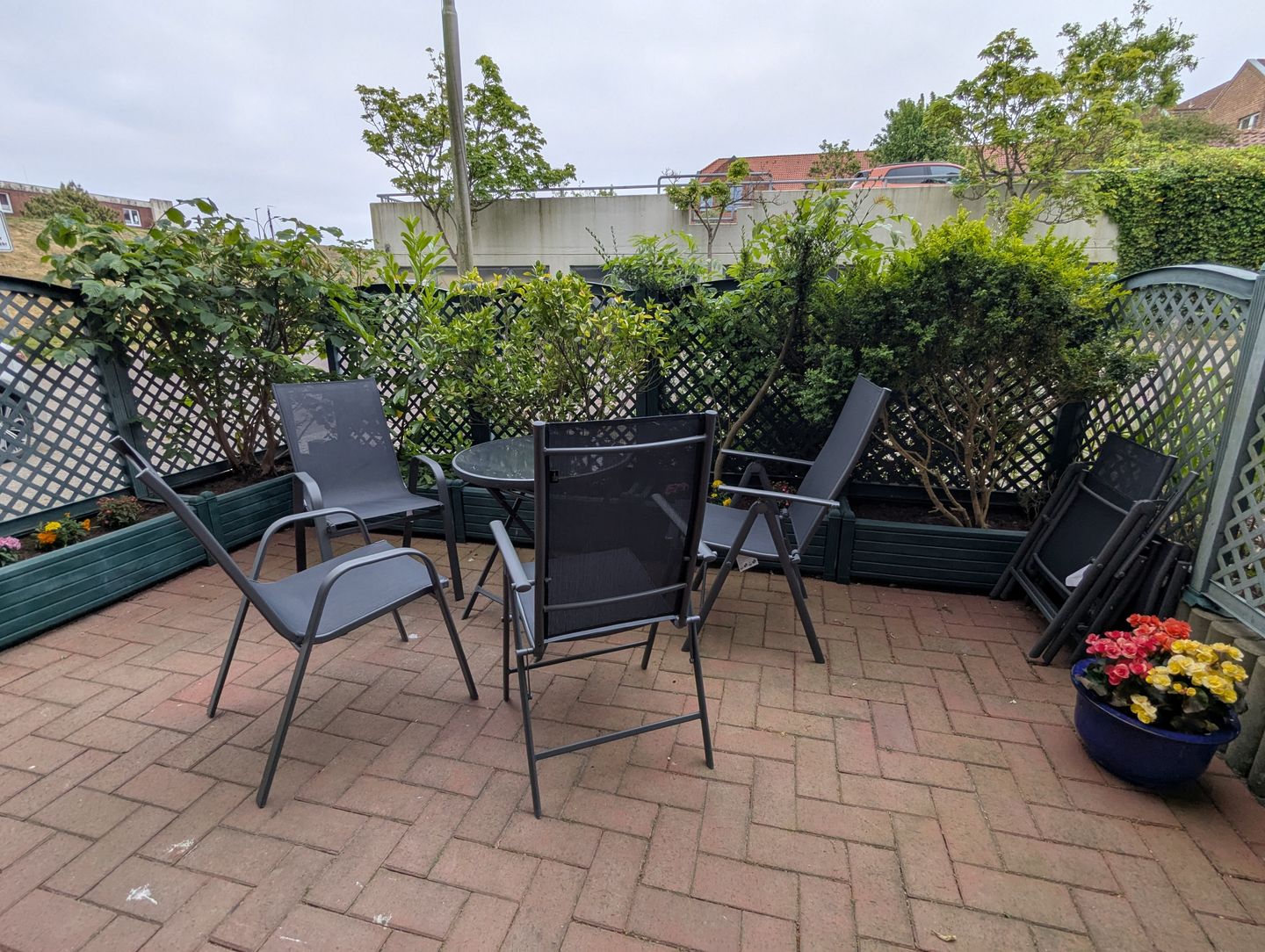 Haus Ekke Nekkepenn II, Whg. D2 Wyk auf Föhr - Terrasse