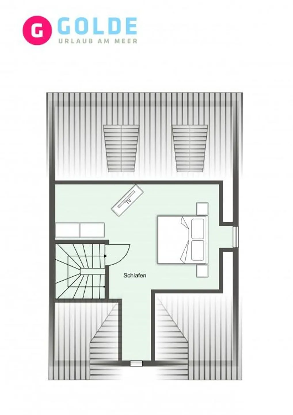 Reetdachhaus Dreilanden Reetdachhaus Charlotte SPO Ording - Grundriss