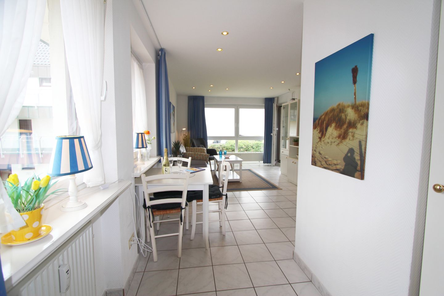  Schloss am Meer - Dünenstr. 27, App. 23 Wenningstedt - Wohnzimmer