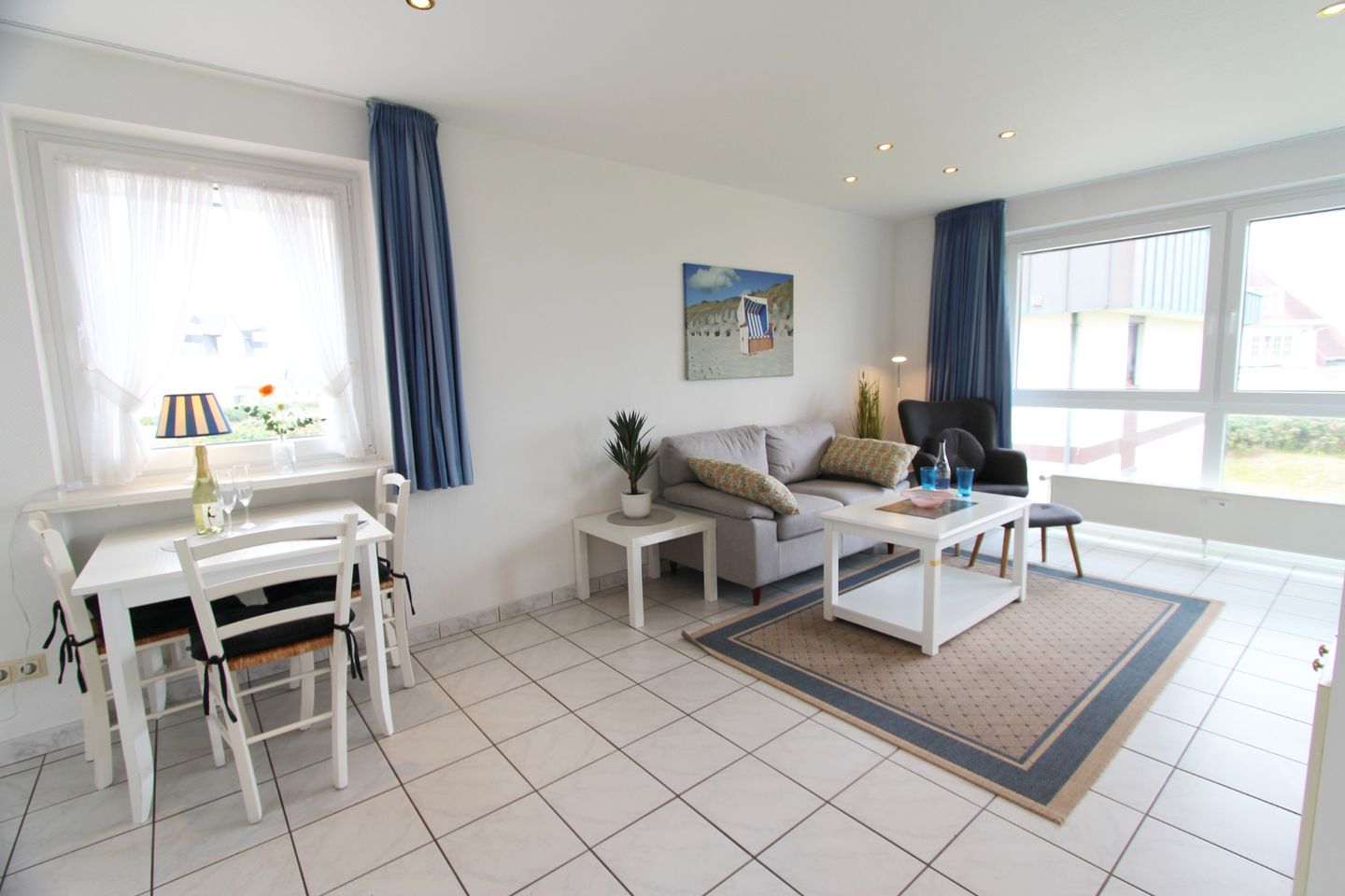  Schloss am Meer - Dünenstr. 27, App. 23 Wenningstedt - Wohnzimmer
