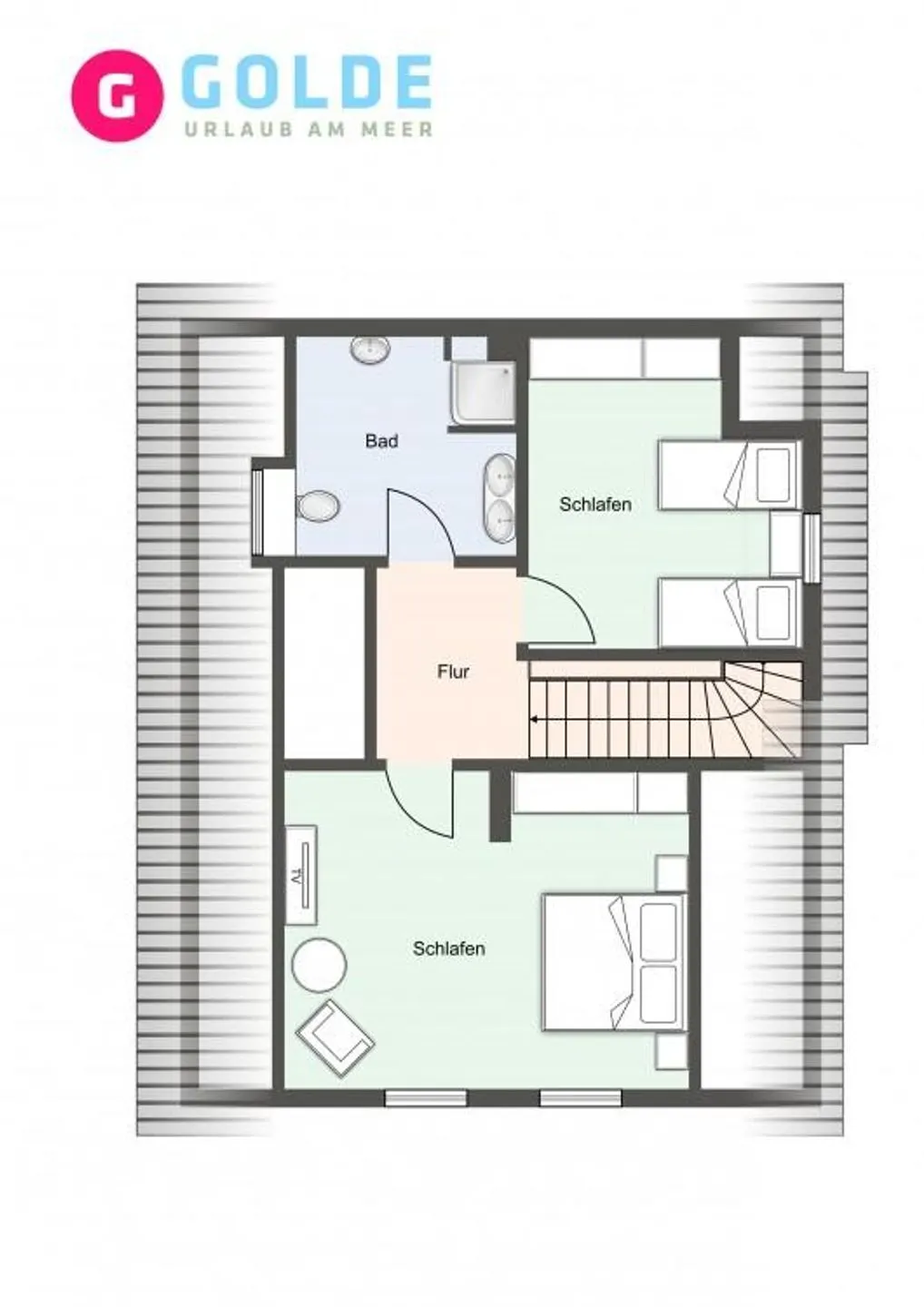 Reetdachhaus Dünenkoog Reetdachhaus Dünenkoog SPO Umland - Grundriss