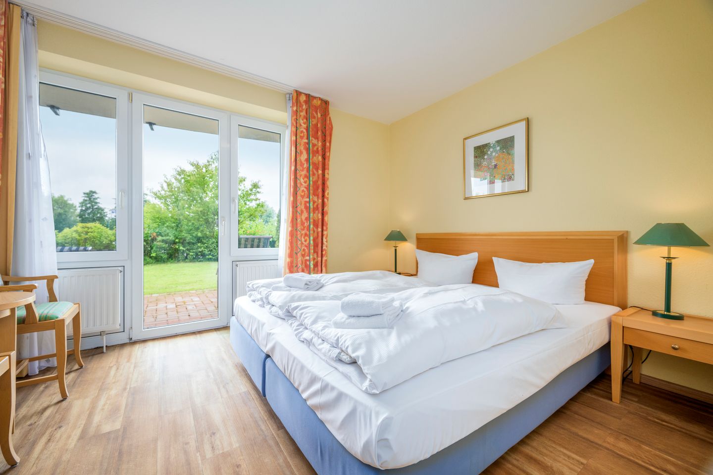 Hus Inselkieker Hus Inselkieker 002 Schillig - Schlafzimmer mit Doppelbett