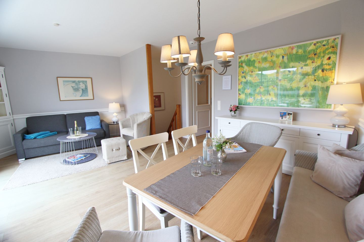 Dünenblick II  - Hochkamp 14, App. 5 Wenningstedt - Wohnzimmer