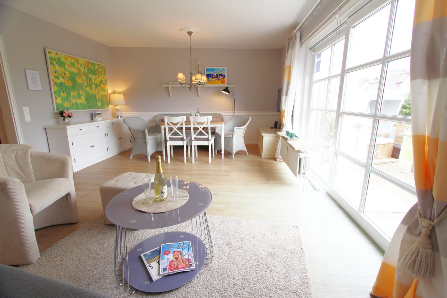 Dünenblick II  - Hochkamp 14, App. 5 Wenningstedt - Wohnzimmer
