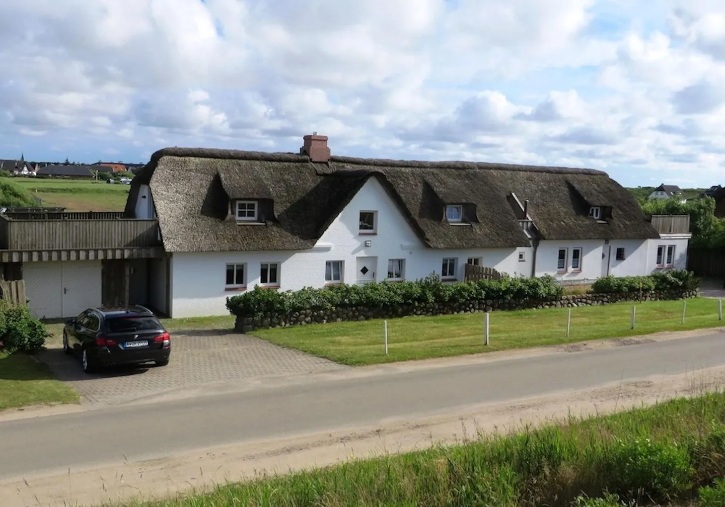 Fischerhaus am Strand Reetdachhaus Friesenhaus SPO Ording - 
