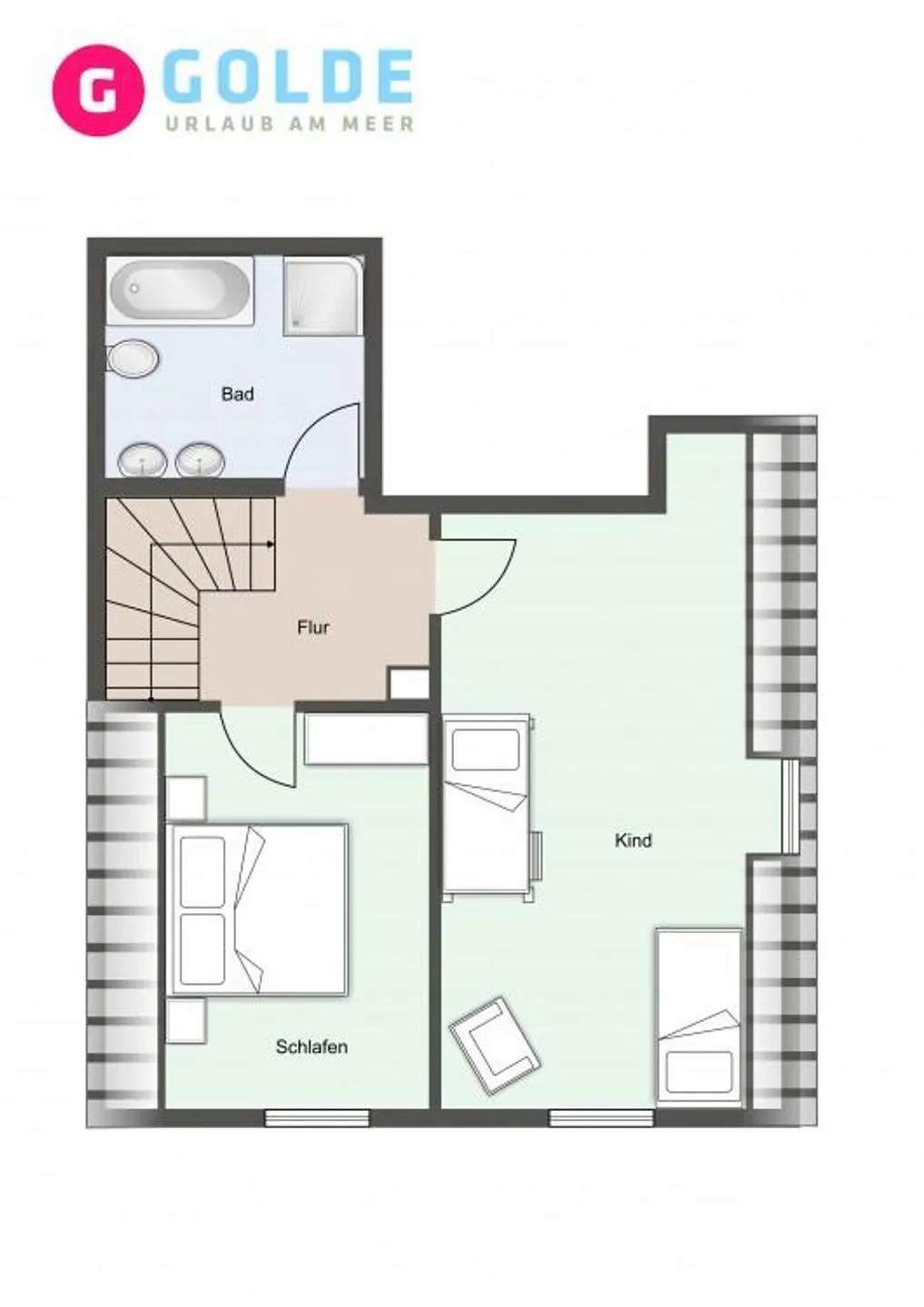 Haubarg Ossenhoff Haubarg Ossenhoff Appartement Gesindestuv SPO Umland - Grundriss