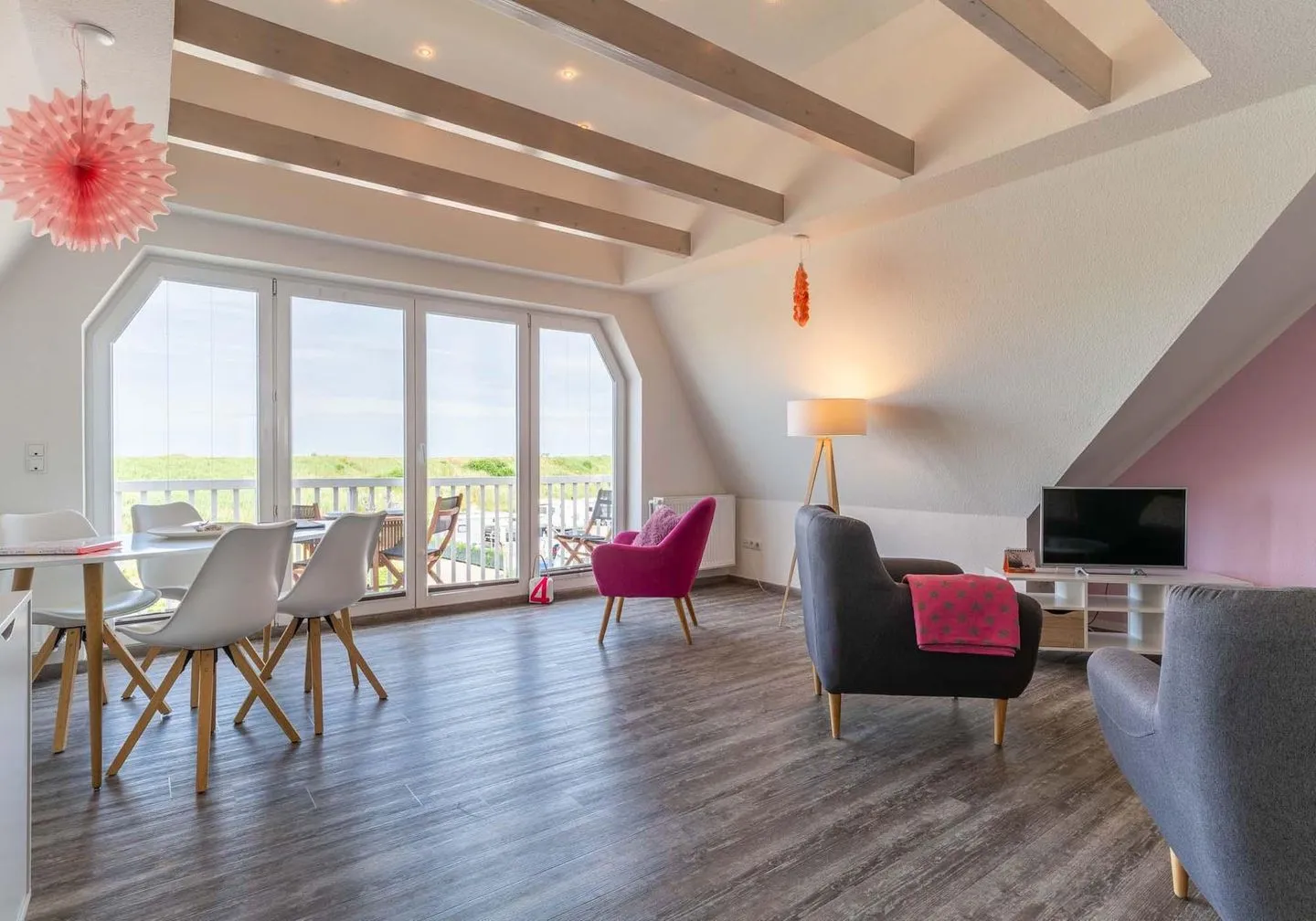 Apartmenthaus Weitblick Appartement 54 Grad Weitblick SPO Ording - 