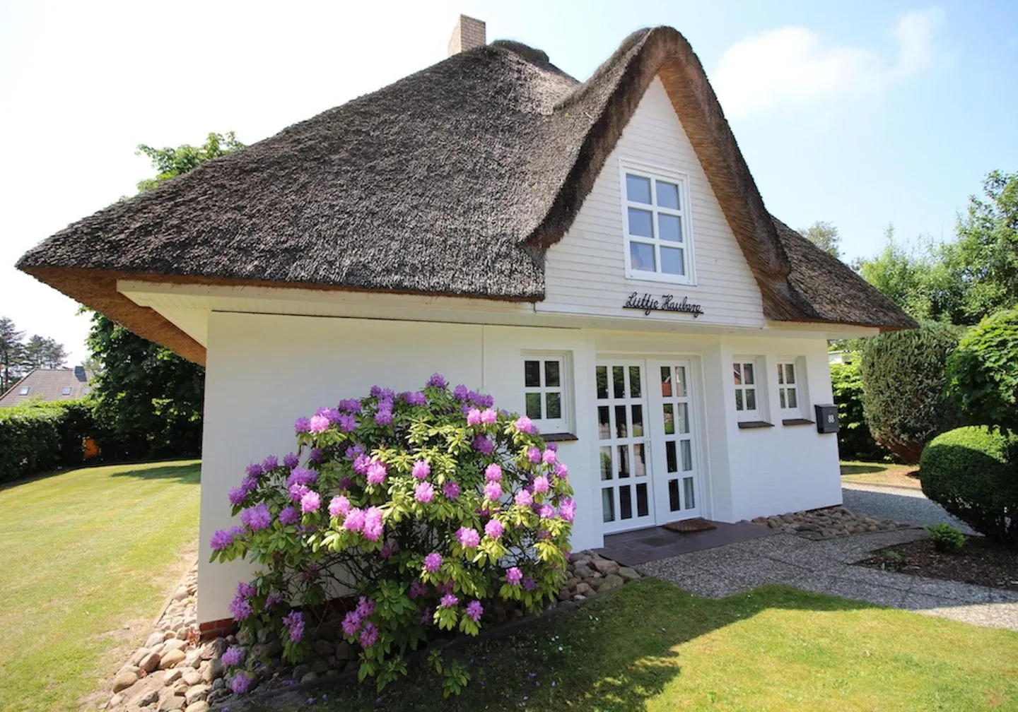 Haubarg Reetdachhaus Lüttje Haubarg SPO Dorf - 