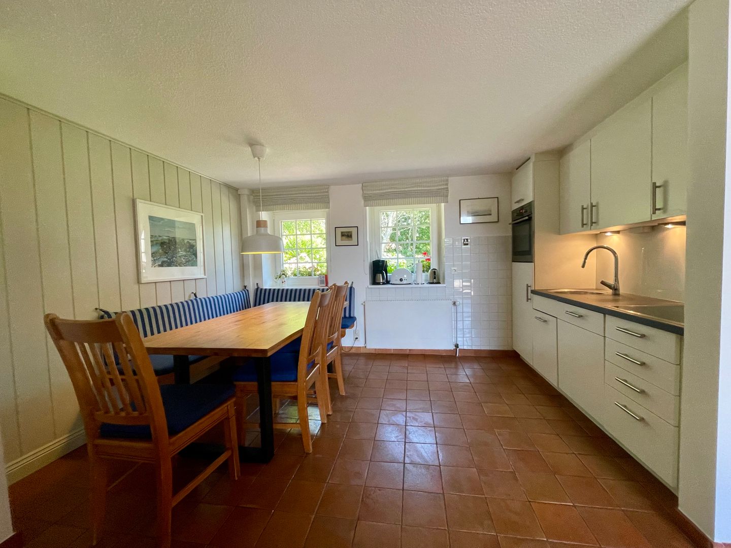 Altes Friesenhaus Wohnung 3 Scheune Morsum - Wohnzimmer