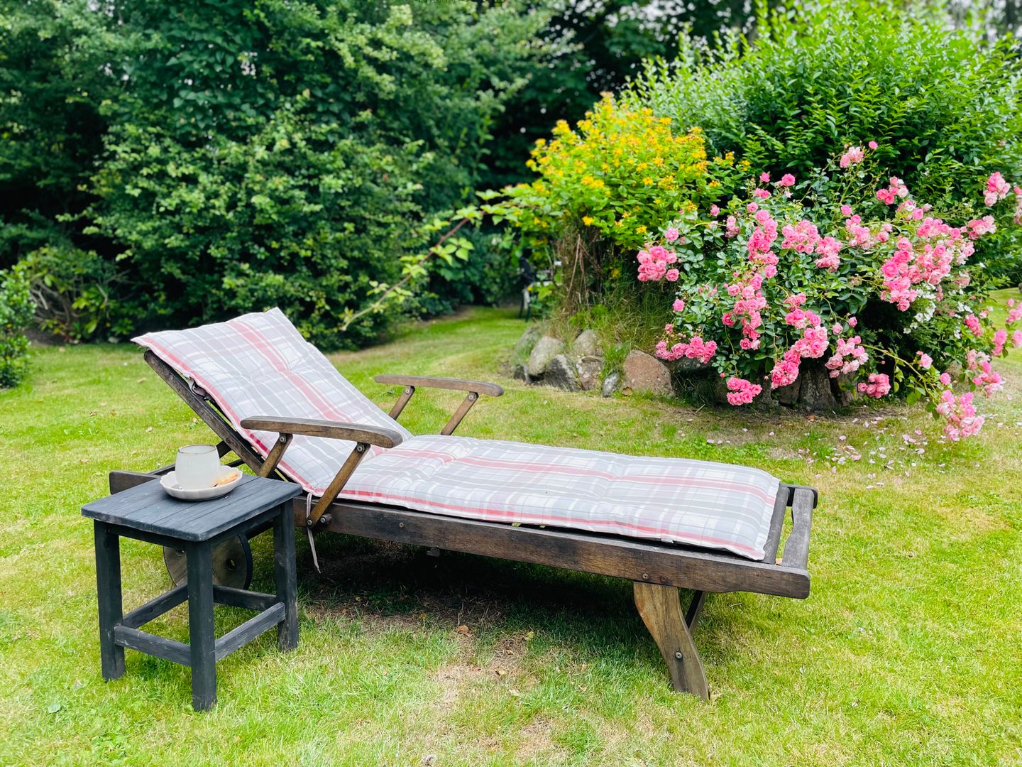 Altes Friesenhaus Wohnung 3 Scheune Morsum - Garten