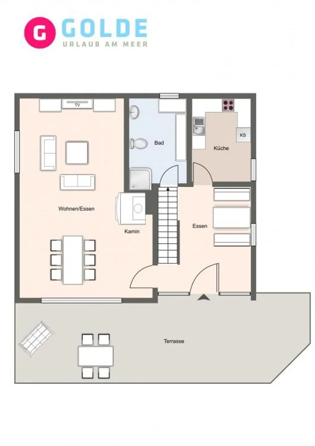 Reetdachhaus Simon Reetdachhaus Simon SPO Dorf - Grundriss