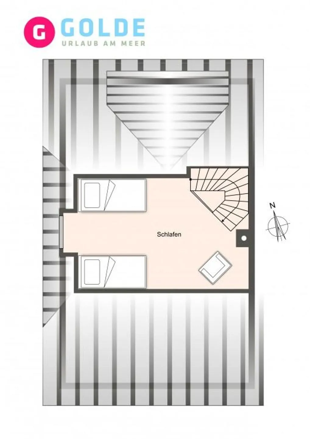 Dorf Domizil Reetdachhaus Strohhütte SPO Dorf - Grundriss