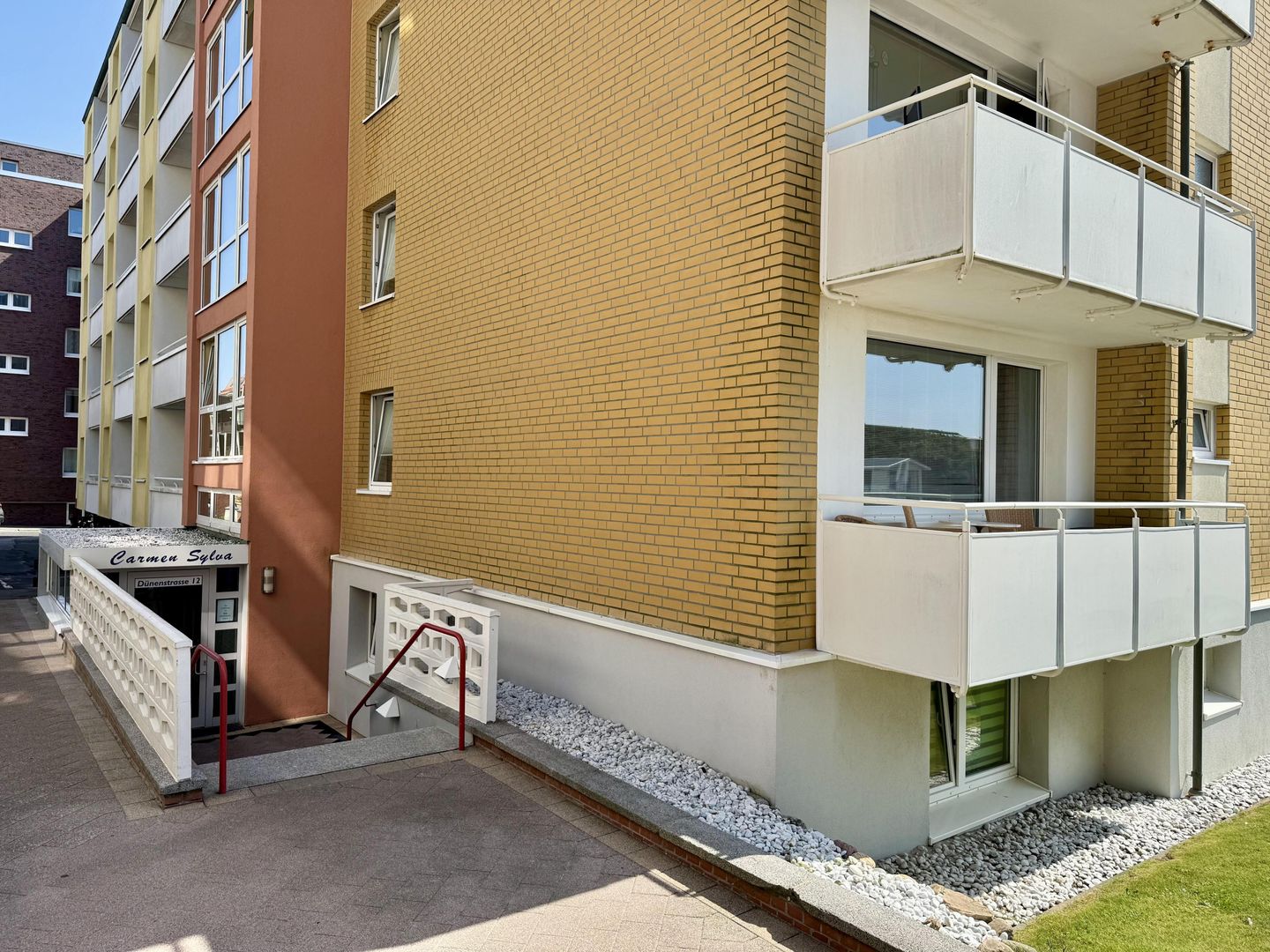  Dünennest Westerland Dünennest - Fassade / Eingang