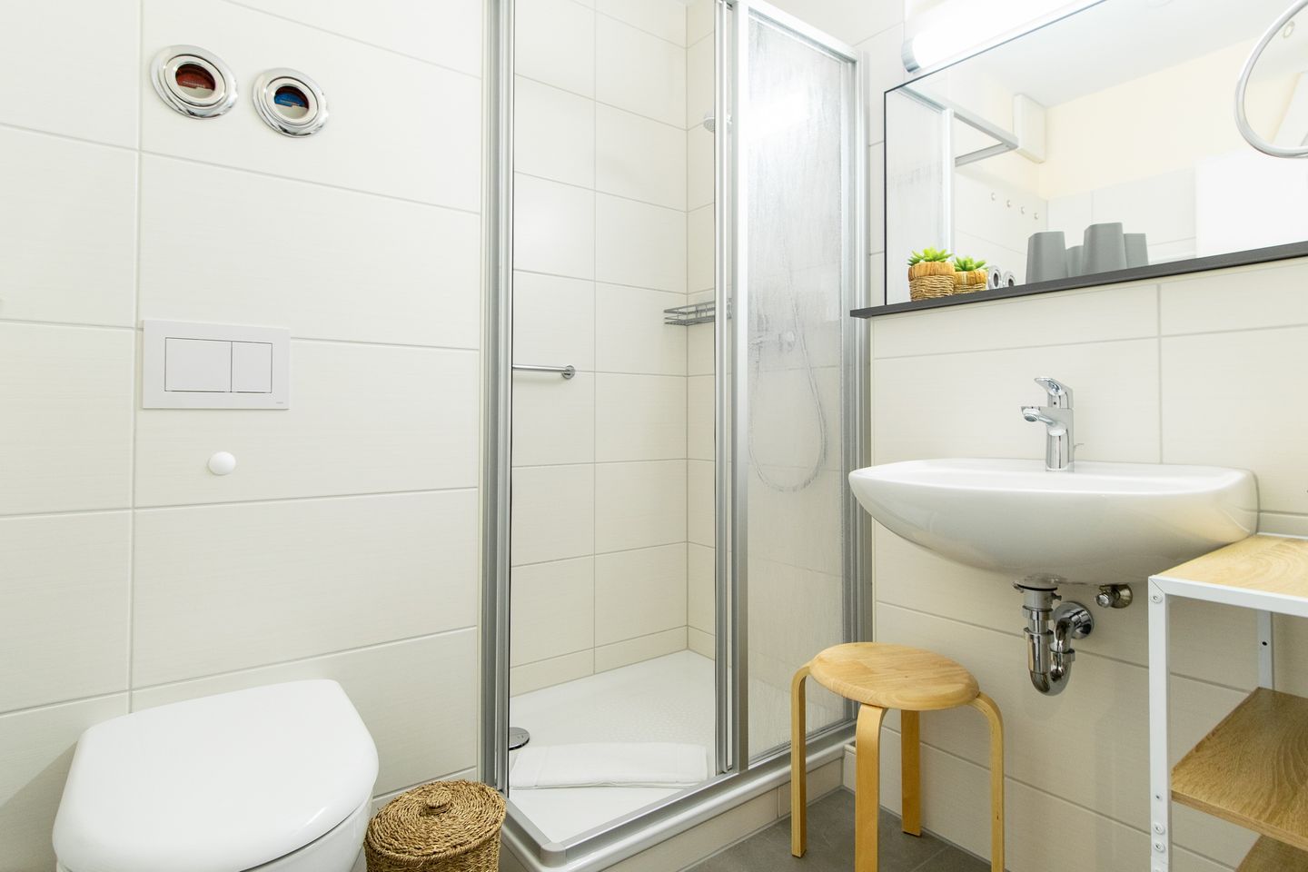 Strand-Park Strand-Park 214 Usedom - Badezimmer mit Dusche