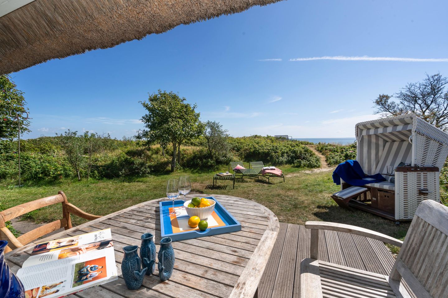  Strandhütte List Strandhütte - Terrasse