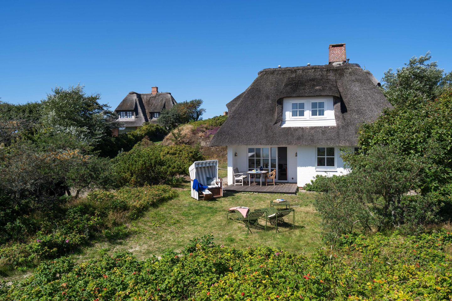  Strandhütte List Strandhütte - Garten