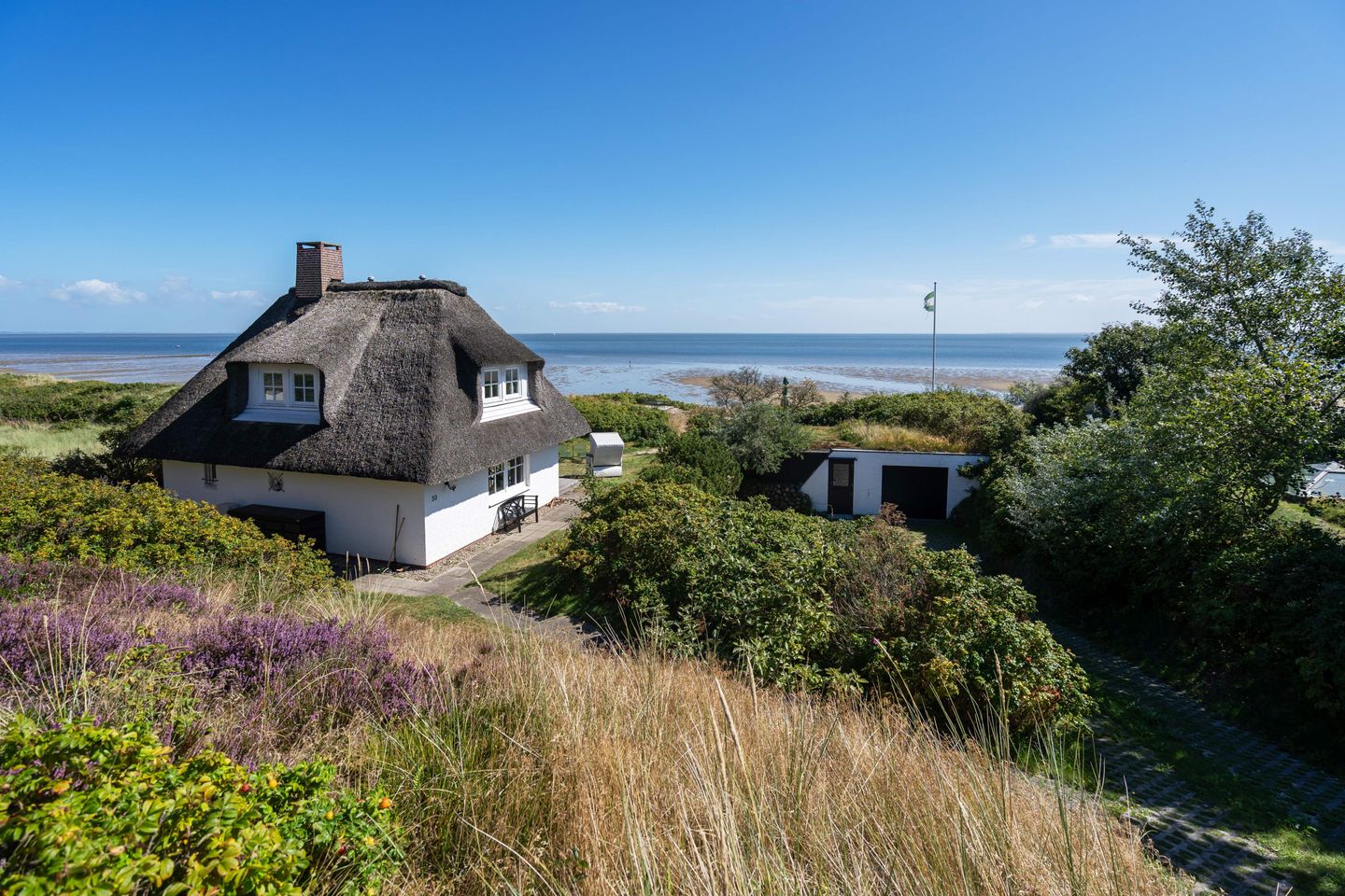  Strandhütte List Strandhütte - Vogelperspektive
