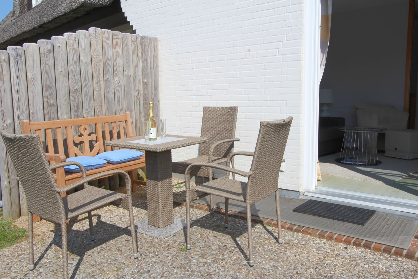 Dünenblick II  - Hochkamp 14, App. 5 Wenningstedt - Terrasse