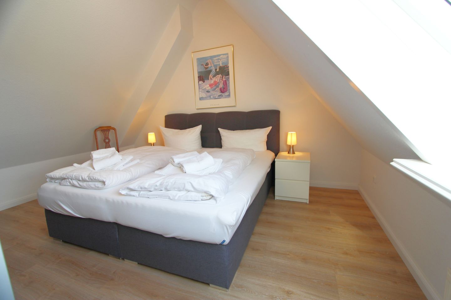  Risgap 1 A, App. 7 Wenningstedt - Schlafzimmer