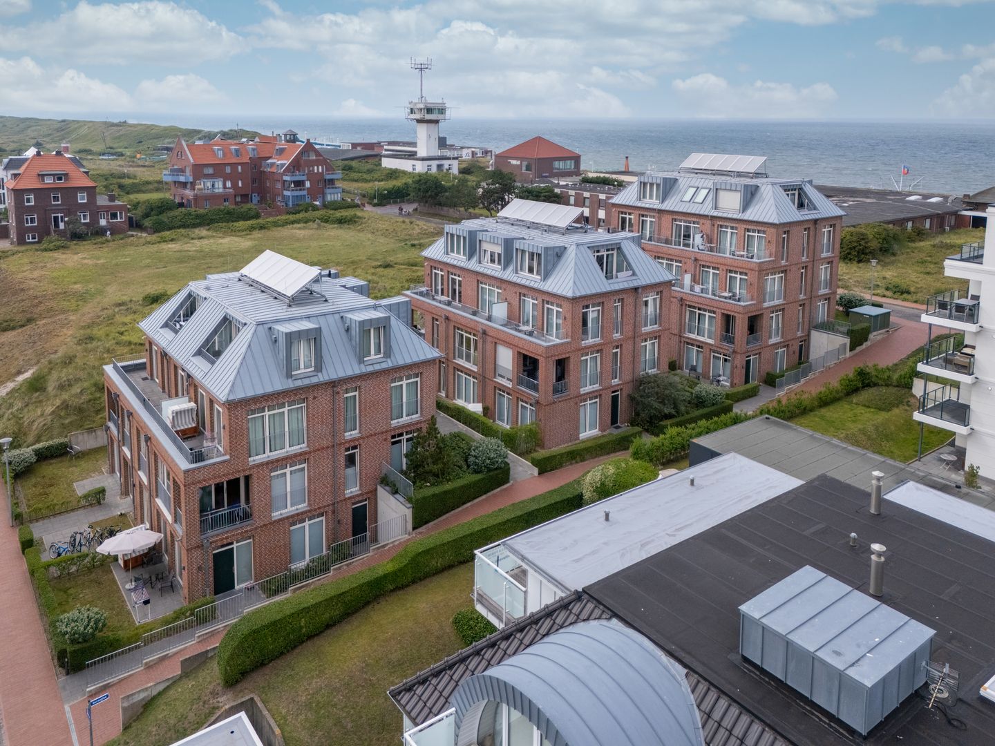  Ferienvillen Anna Düne Wangerooge - Vogelperspektive