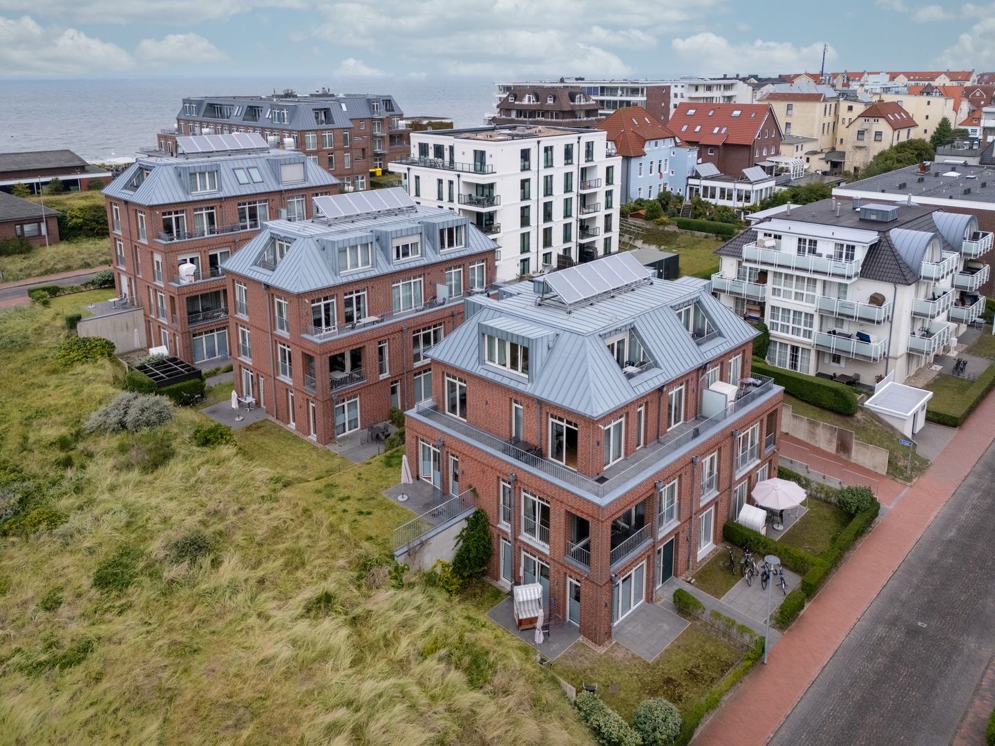  Ferienvillen Anna Düne Wangerooge - Vogelperspektive