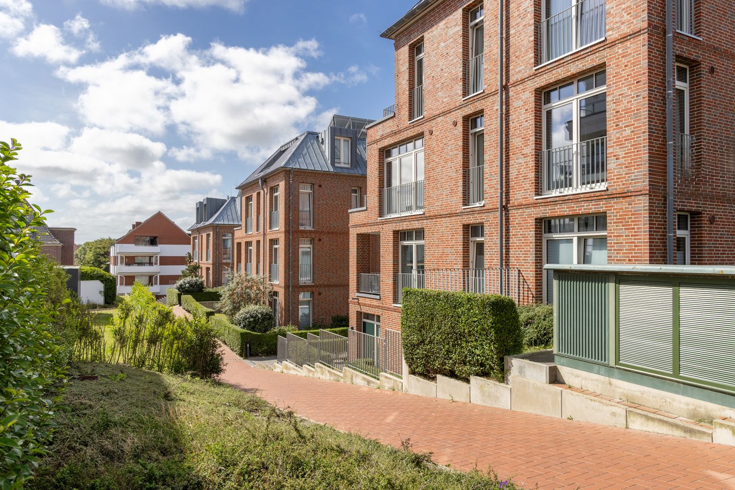  Ferienvillen Anna Düne Wangerooge - Fassade / Eingang