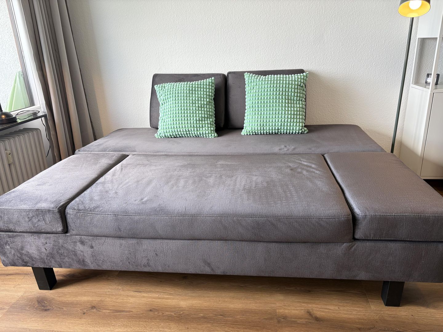  Strandhotel - 19 "Sardinenbüchse" Dahme - Bett