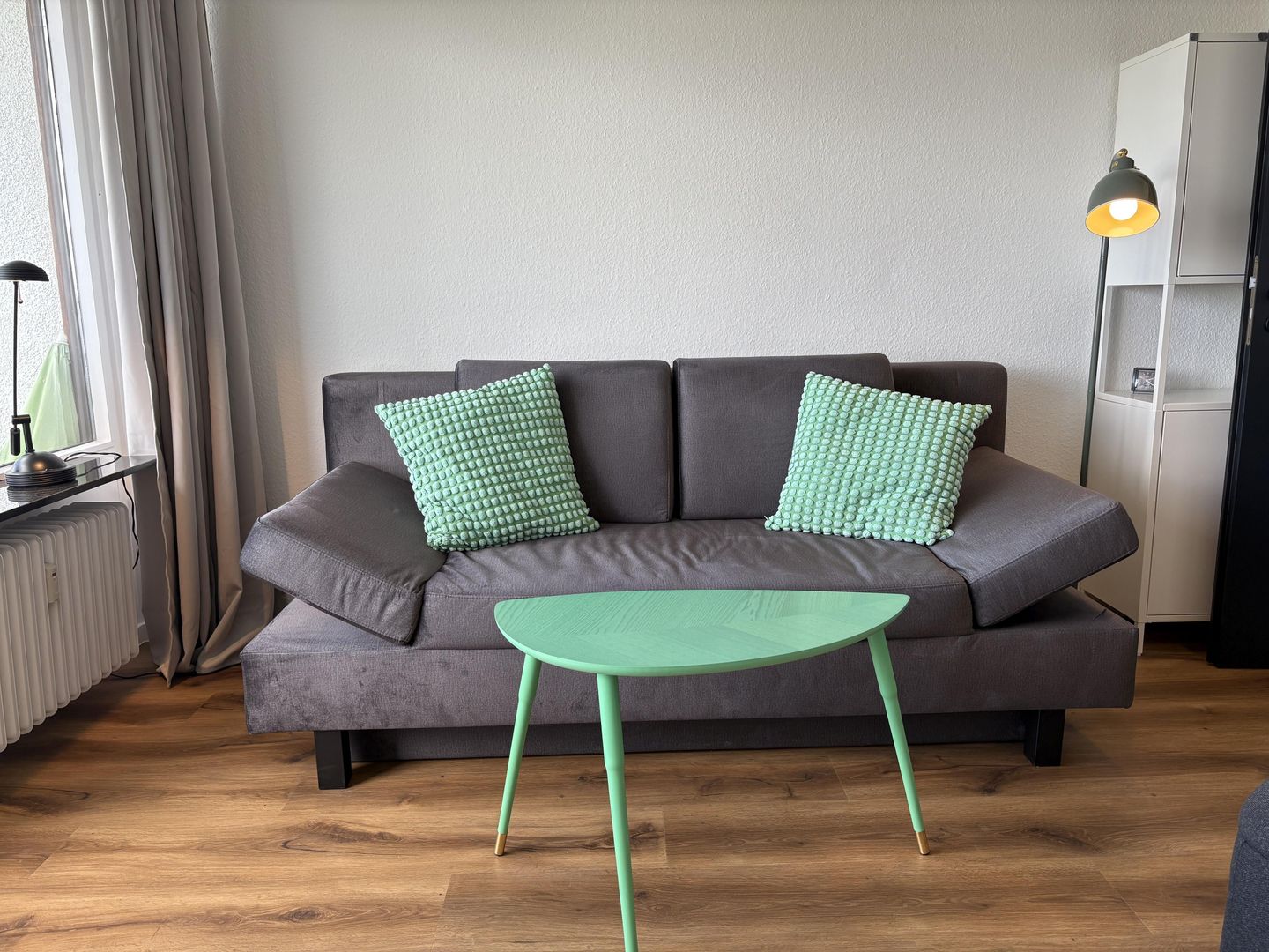  Strandhotel - 19 "Sardinenbüchse" Dahme - Bett