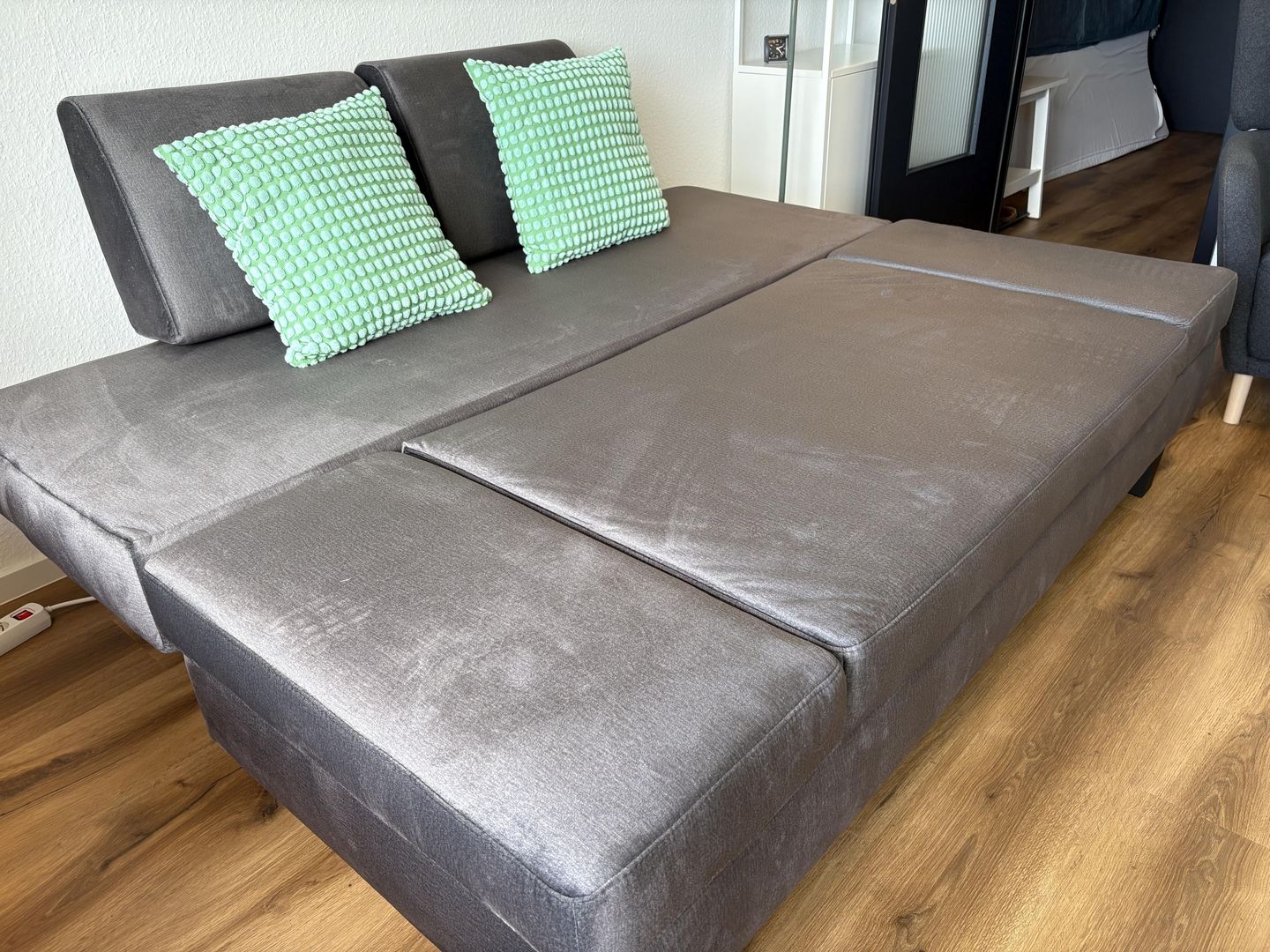  Strandhotel - 19 "Sardinenbüchse" Dahme - Bett