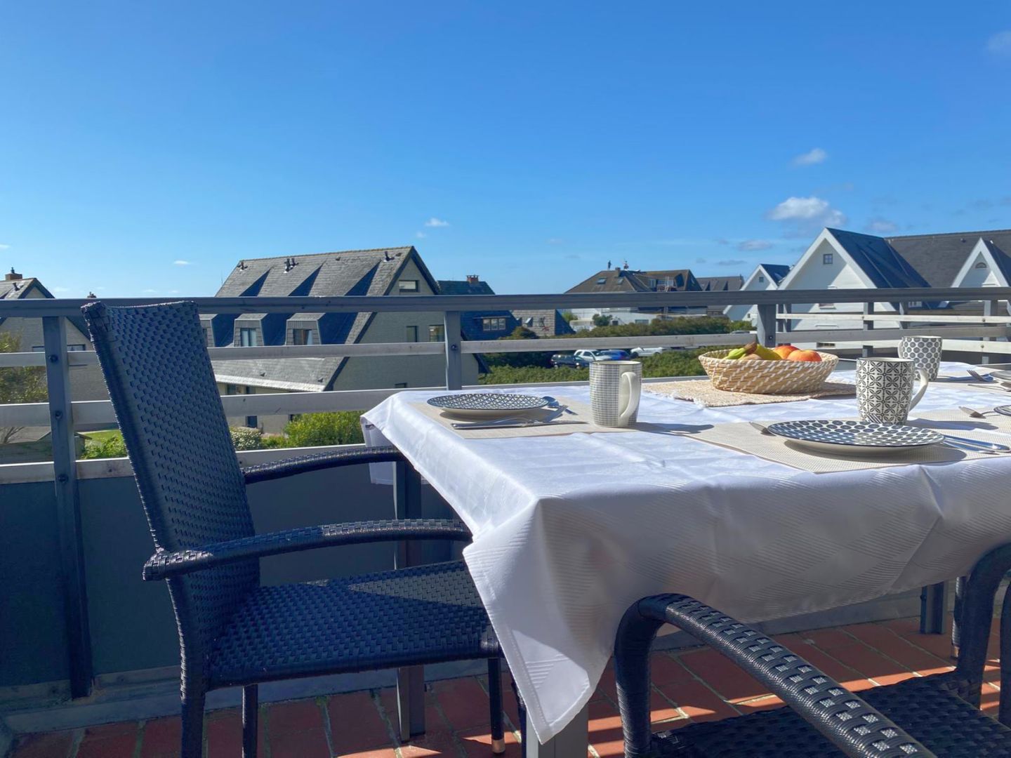 Atlantik - Strandstr. 15, App. 8 Wenningstedt - Balkon