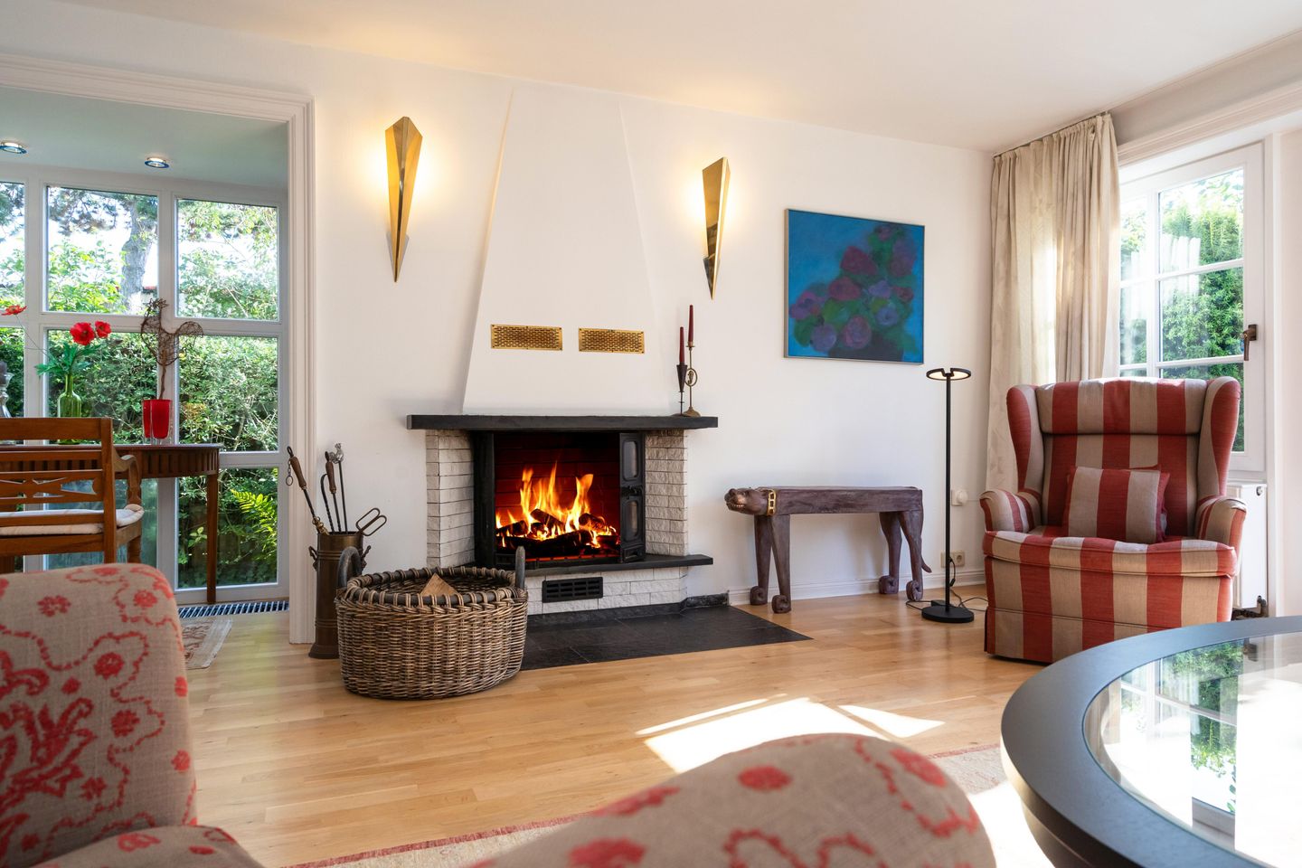  Haus Hideaway Westerland Haus Hideaway - Kamin-/Ofen