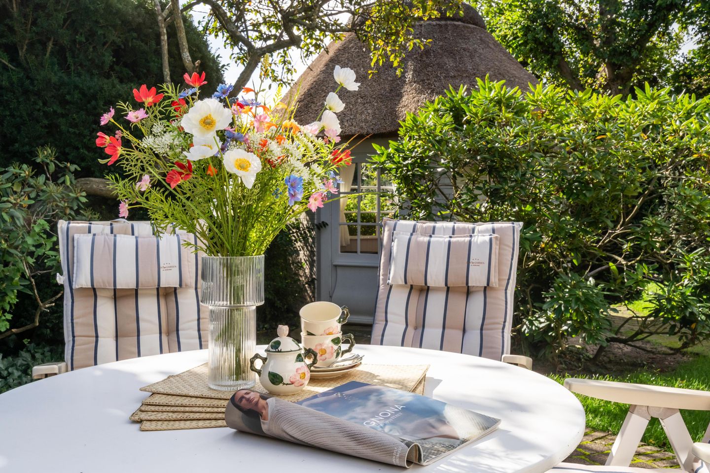  Haus Hideaway Westerland Haus Hideaway - Terrasse