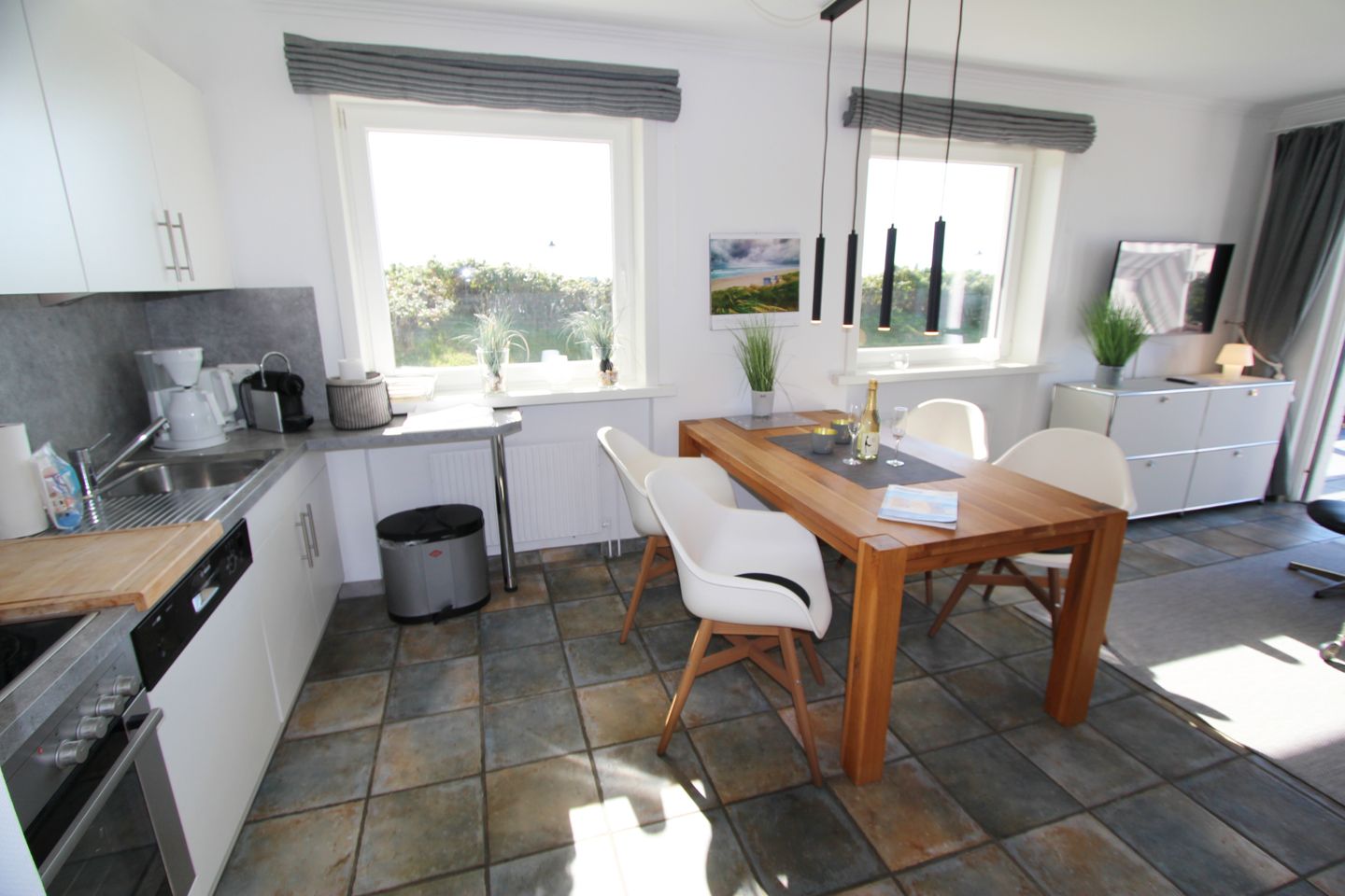 Fernsicht 13a, App. 4 Wenningstedt - Wohnzimmer