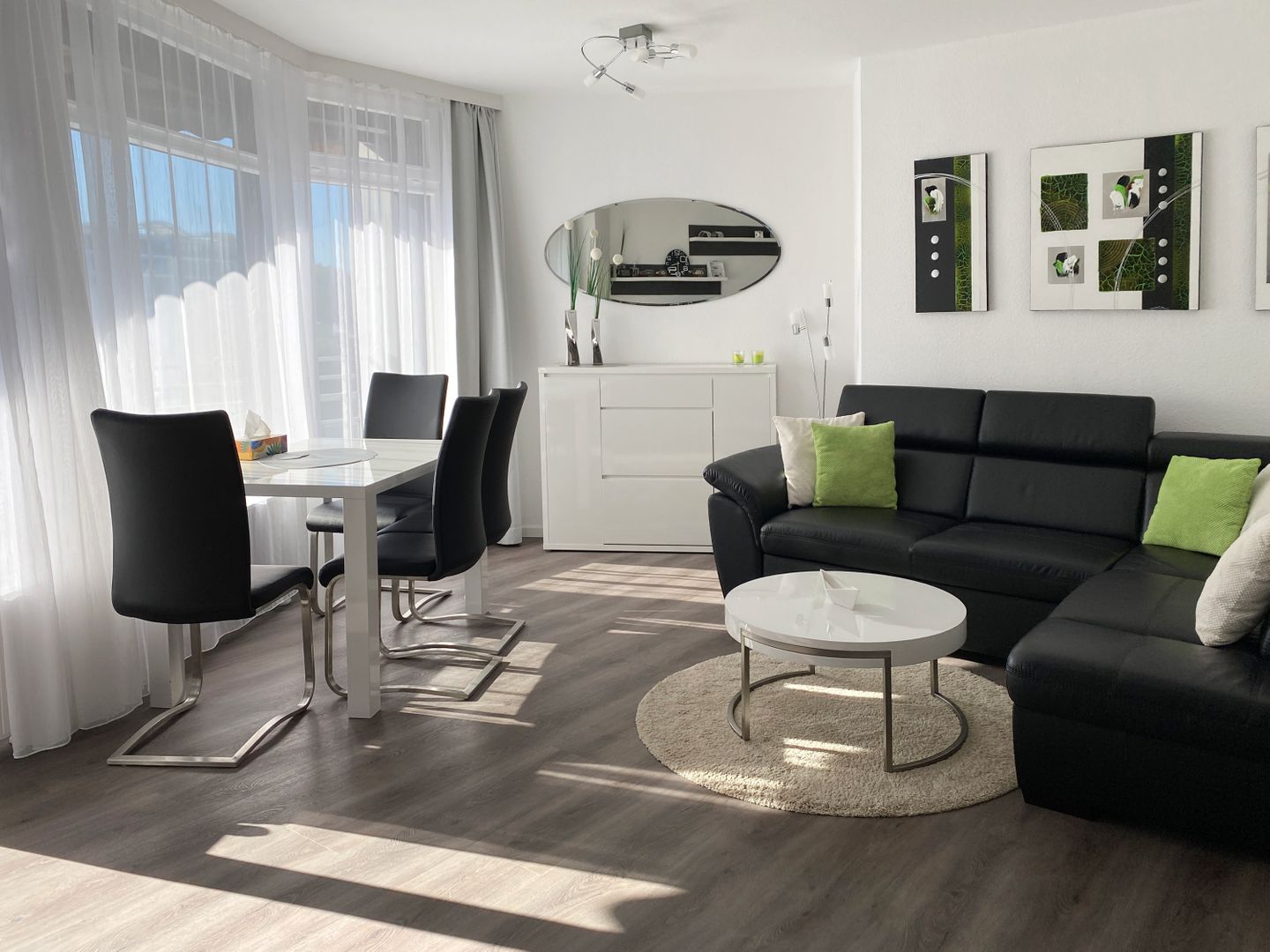 Grömitz-Center Apartment 429  - Wohnzimmer