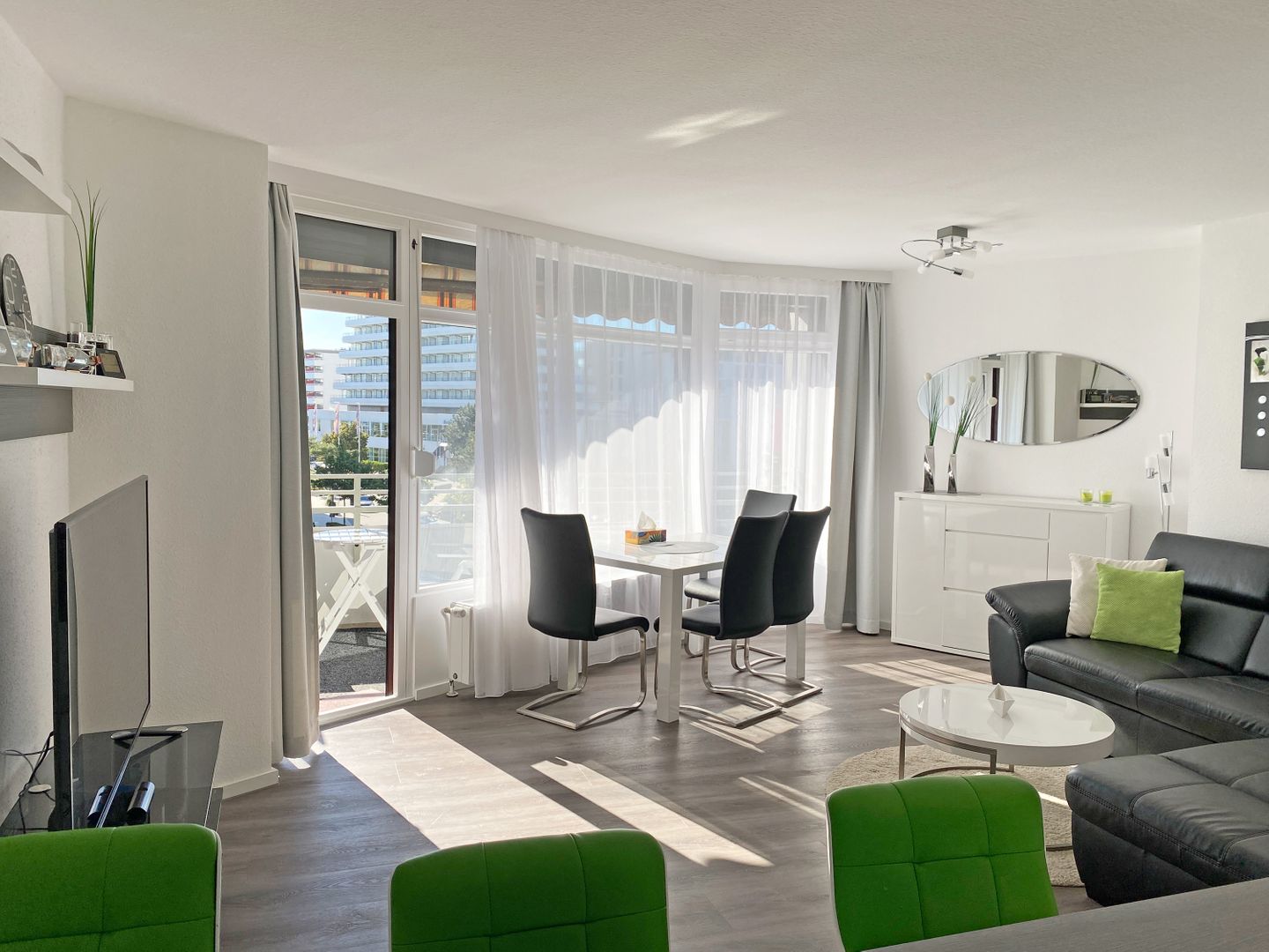 Grömitz-Center Apartment 429  - Wohnzimmer