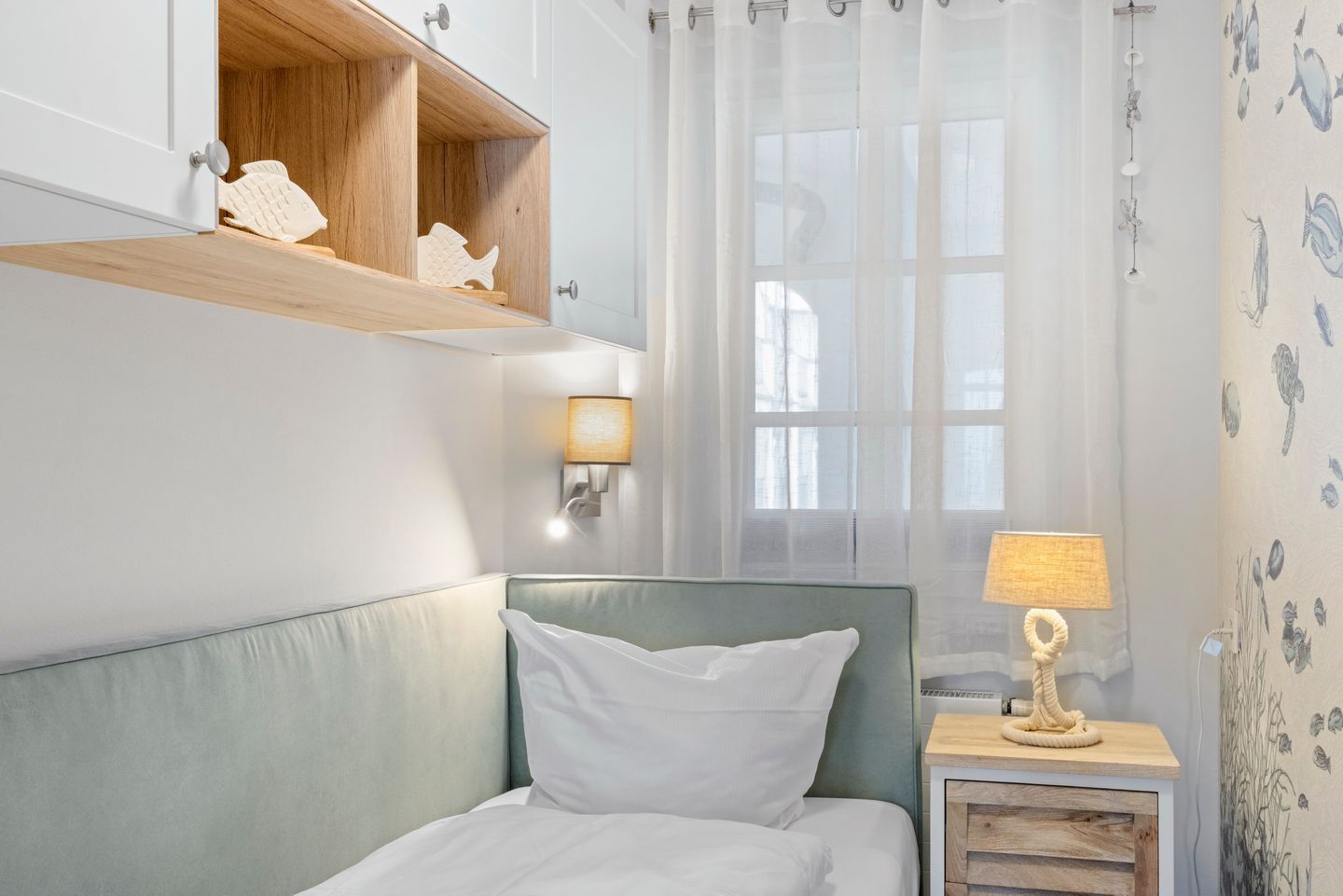 Apartmenthaus Atlantik Apartmenthaus Atlantik 311 Kühlungsborn - Schlafzimmer mit Einzelbett